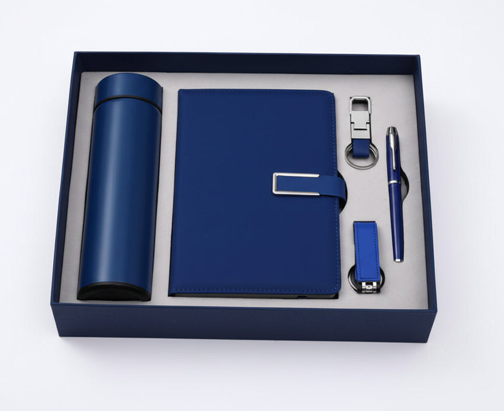 BLUE CORPORATE GIFT SET