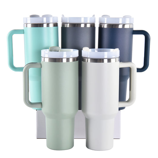 1200ML Stainless Steel Tumbler With Straw 2nd Generation