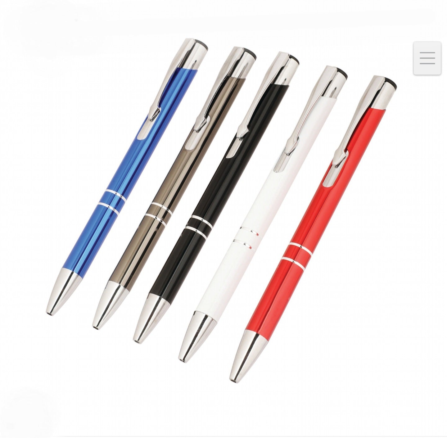 Premium Metal Ballpoint Pen – Multicolor Executive Collection