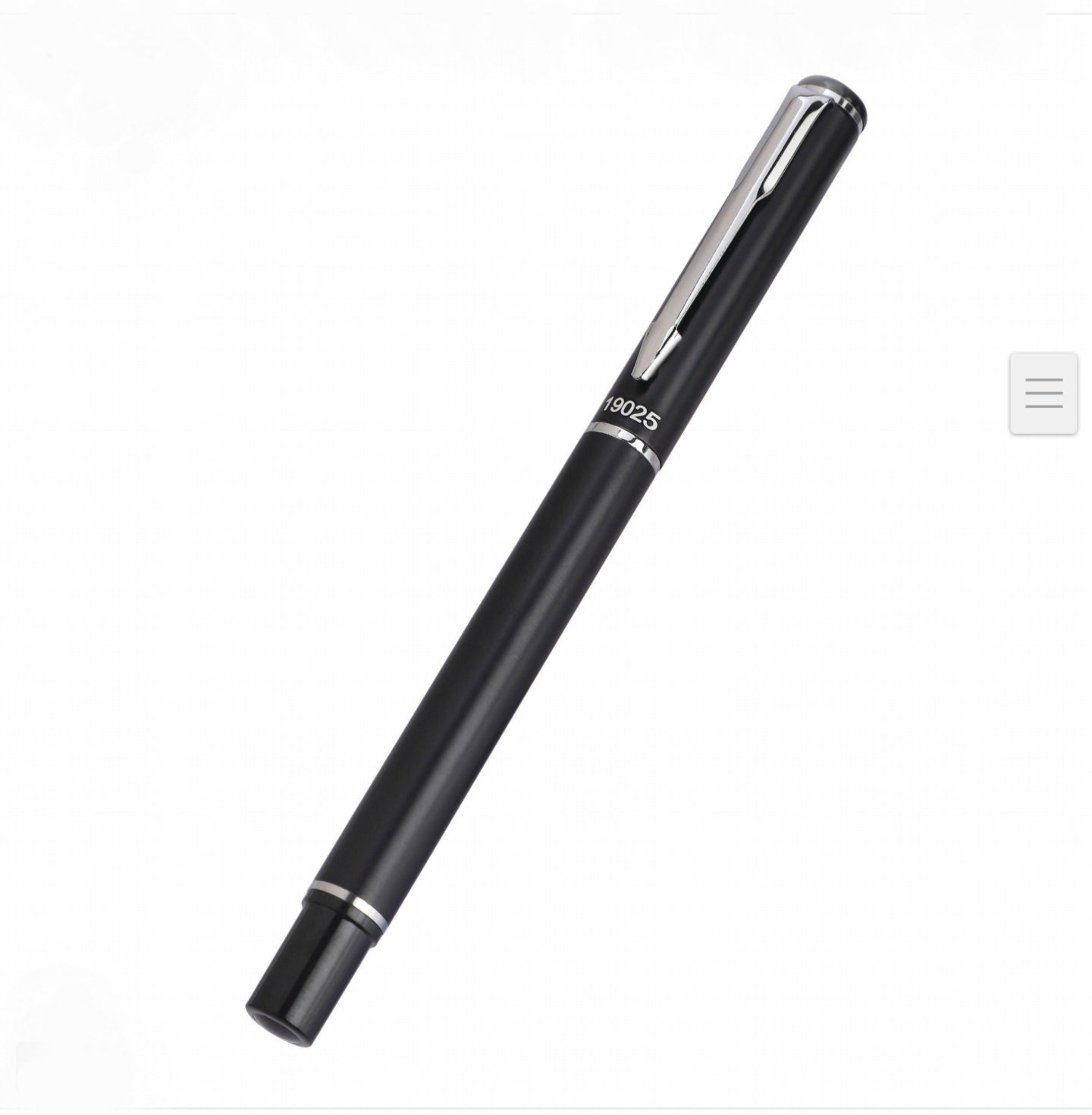 Premium Metal Roller Ball Pen – Matte Black