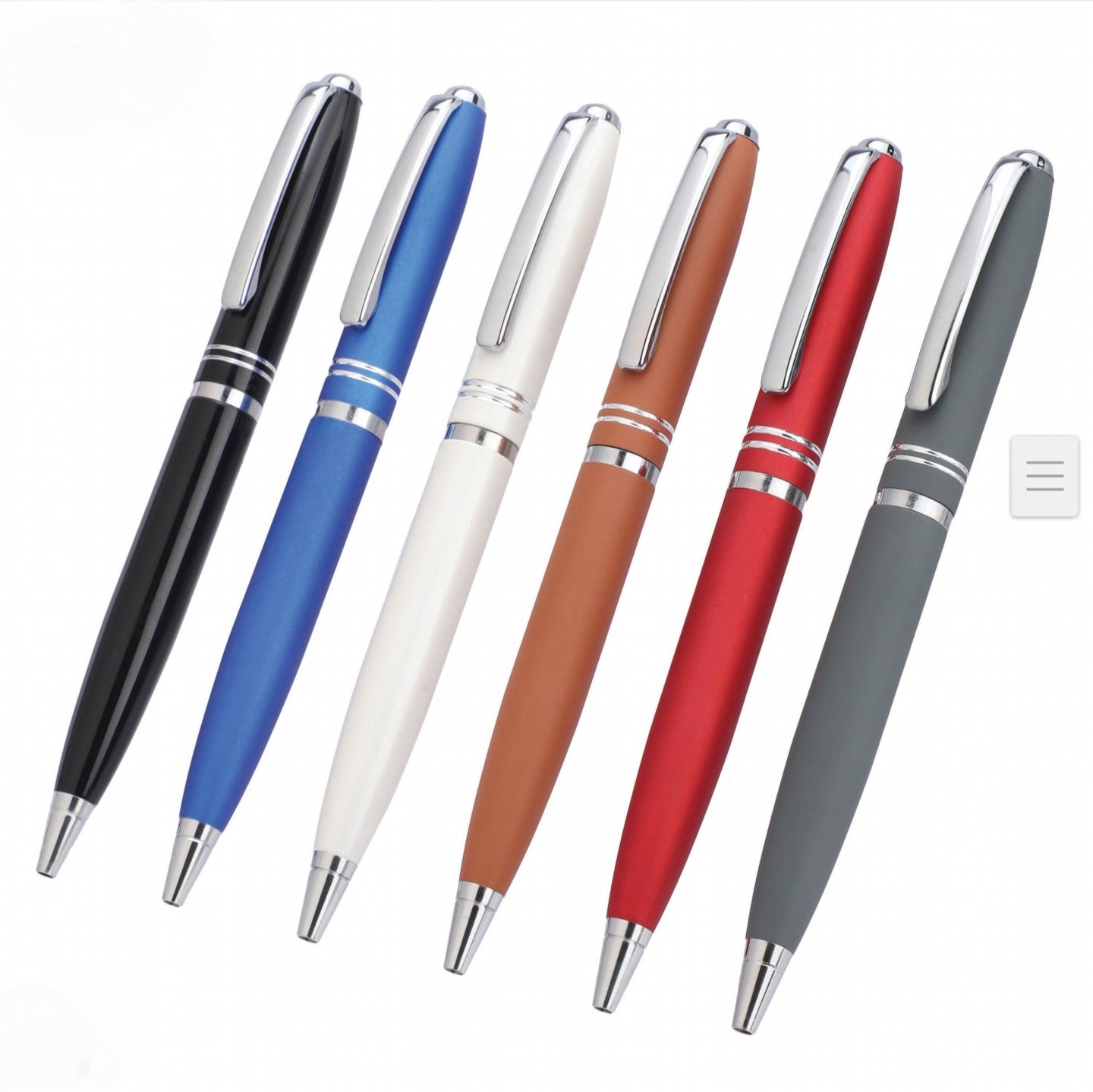 Metal Premium Ballpoint Pen – Matte Finish (Multicolor Colour)