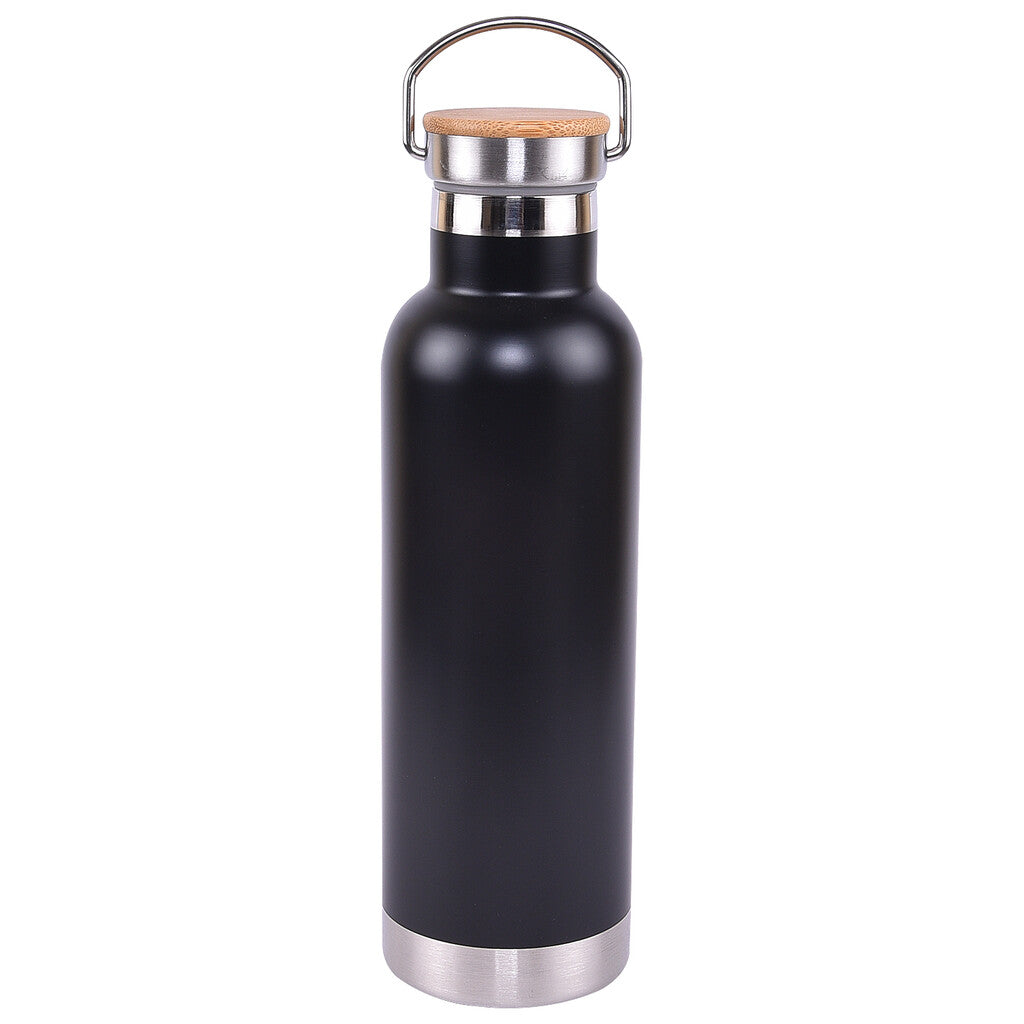 Stainless Steel Insulated Bottle – 750ml with Steel Handle