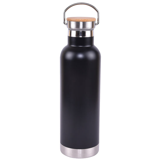 Stainless Steel Insulated Bottle – 750ml with Steel Handle