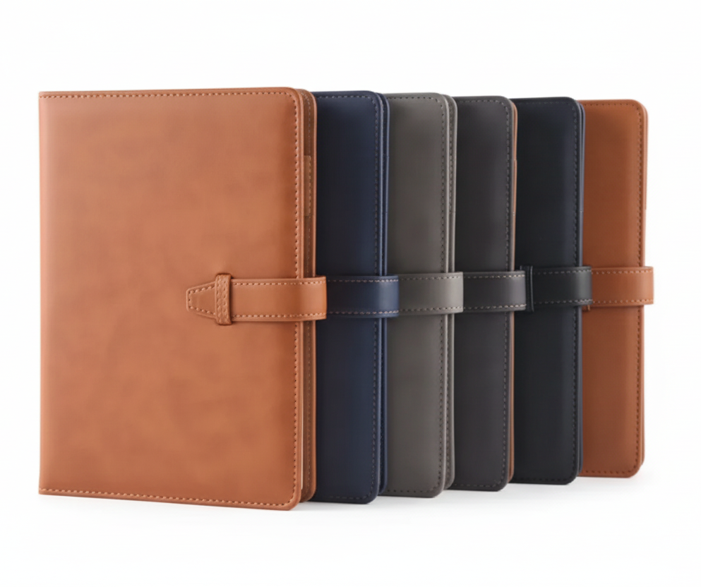 A5 PU Leather Notebook Collection – Premium Executive Diaries