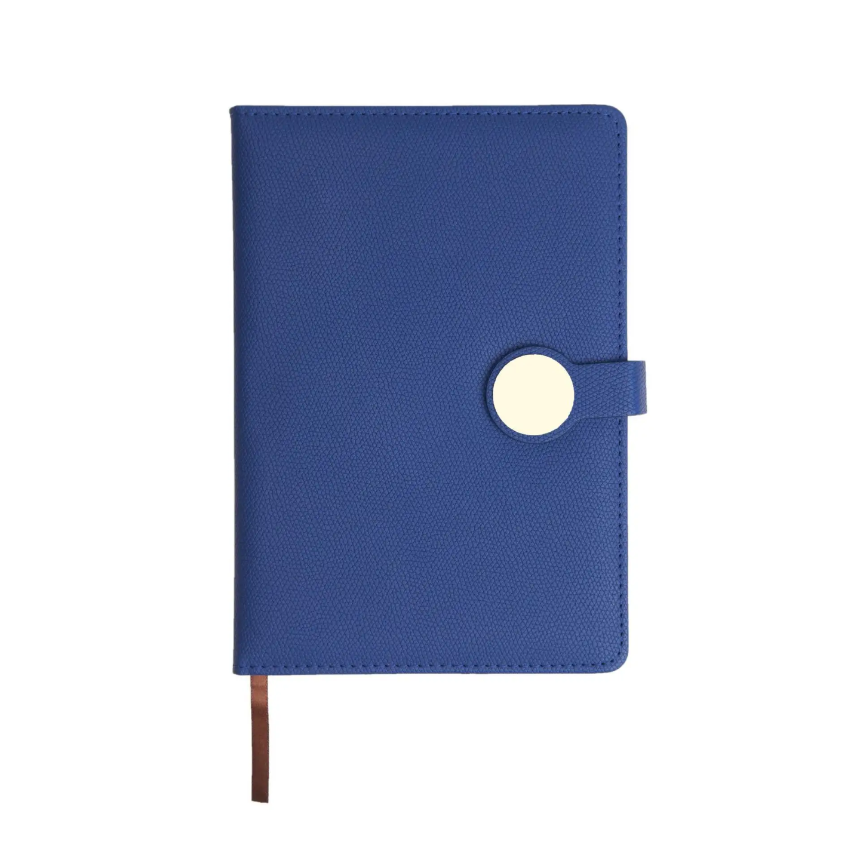 A5 PU Leather Notebook with CIRCLE MAGNETIC CLOSURE