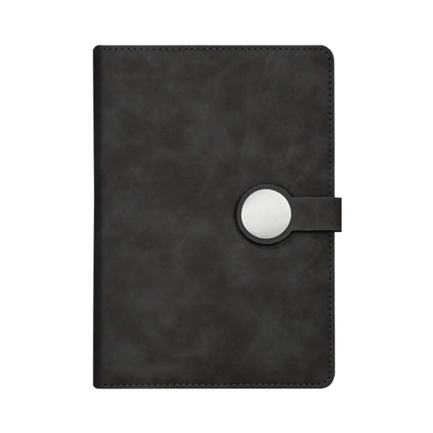 A5 PU Leather Notebook with CIRCLE MAGNETIC CLOSURE