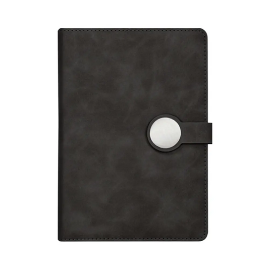 A5 PU Leather Notebook with CIRCLE MAGNETIC CLOSURE