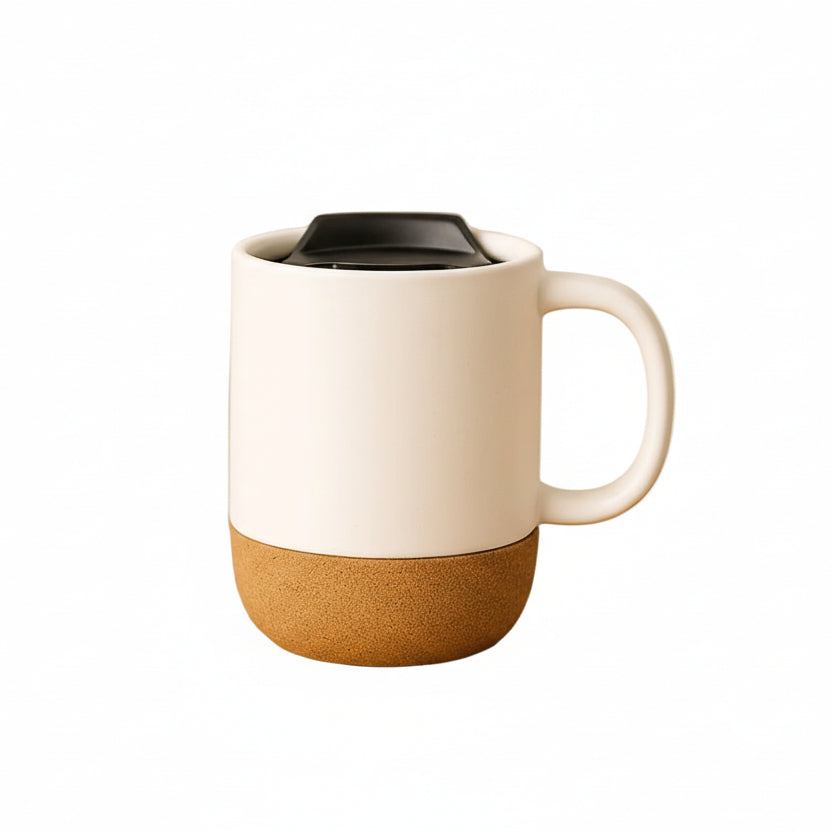Cork Base Mug Ceramic (380ml)
