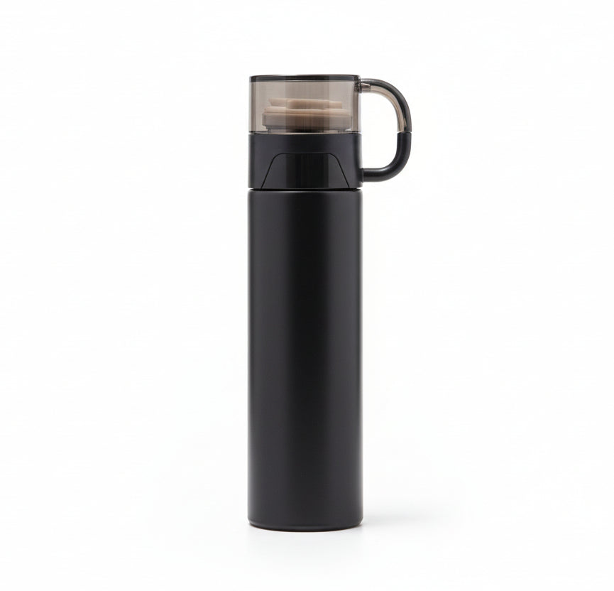 Vacuum Cup Bottle – 500ML Hot & Cold Insulated Flask (SS 304)