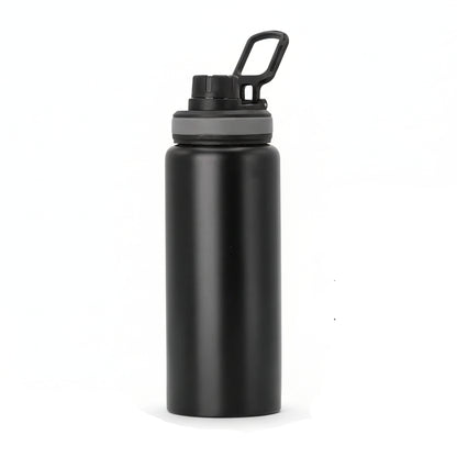 SS Single Wall Bottle 800ML with Sipper Cap & Carry Handle