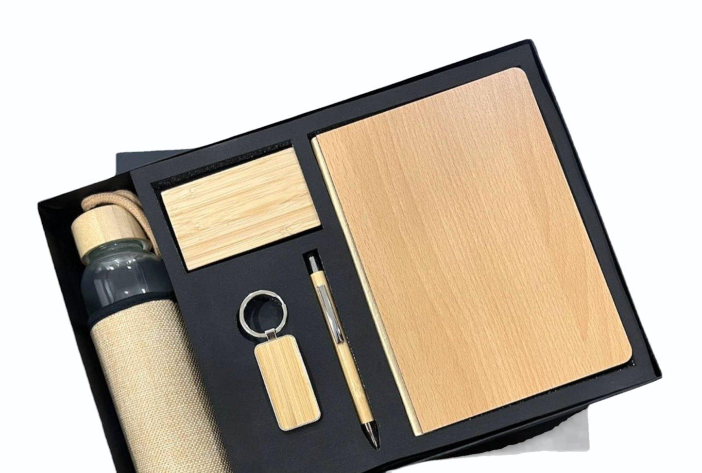 PREMIUM 5 IN 1 BAMBOO CORPORATE GIFT SET