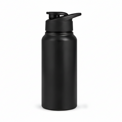 SS STAIGHT BOTTLE WITH SIPPER CAP (500ML , 750ML , 1000ML)