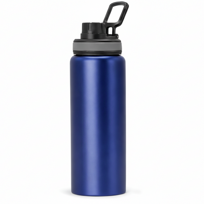 SS Single Wall Bottle 800ML with Sipper Cap & Carry Handle