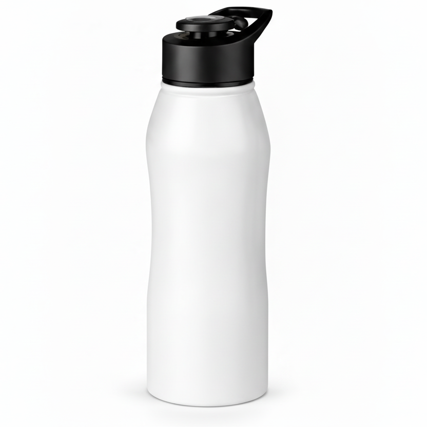 SS Single wall curvy bottle -750ml