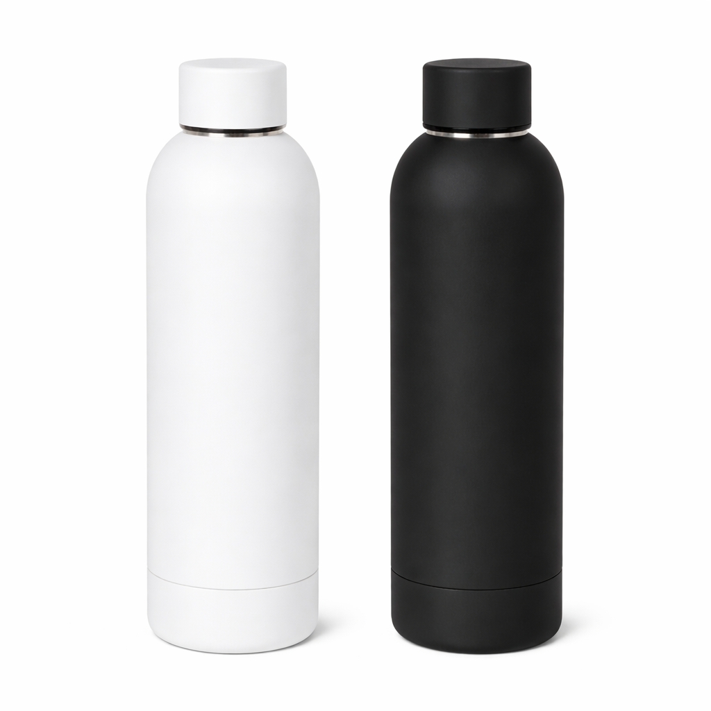 Rubber Coating Insulated bottle (500ml)