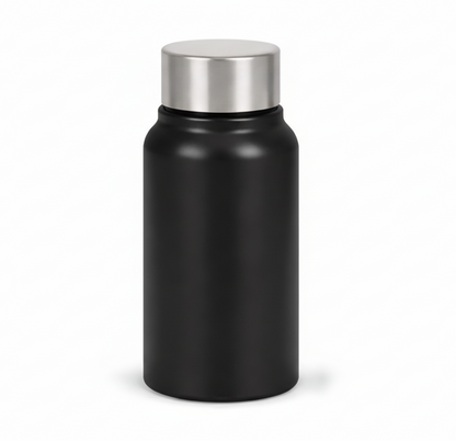 SS STAIGHT BOTTLE WITH SILVER CAP (500ML , 750ML , 1000ML)