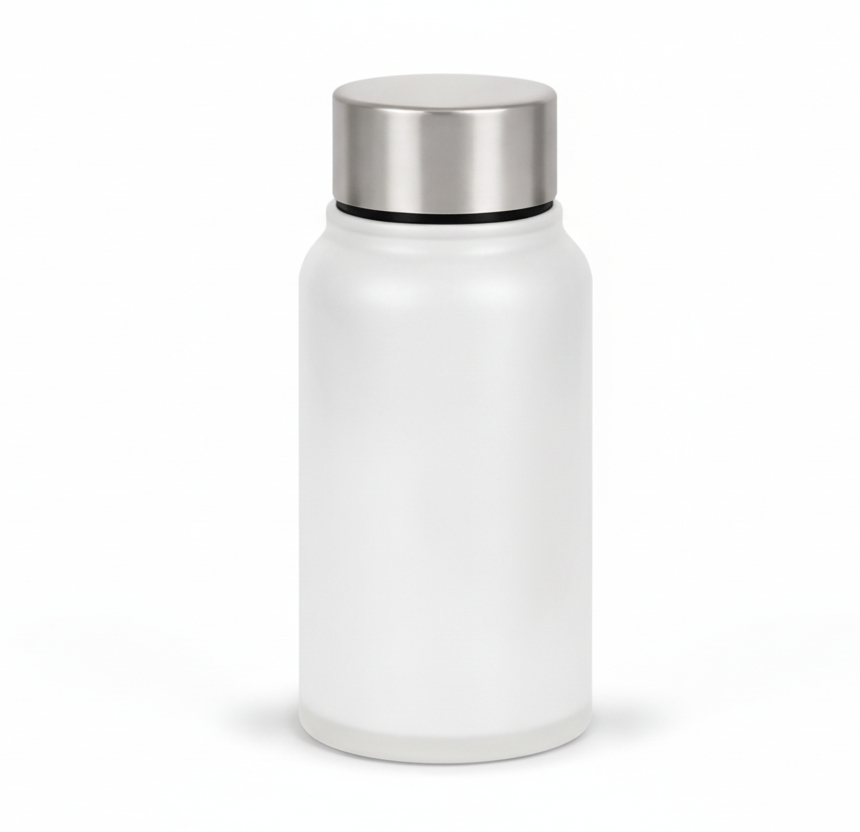 SS STAIGHT BOTTLE WITH SILVER CAP (500ML , 750ML , 1000ML)