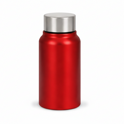 SS STAIGHT BOTTLE WITH SILVER CAP (500ML , 750ML , 1000ML)