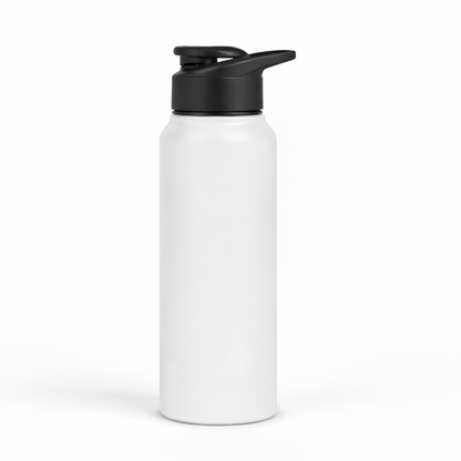 SS STAIGHT BOTTLE WITH SIPPER CAP (500ML , 750ML , 1000ML)