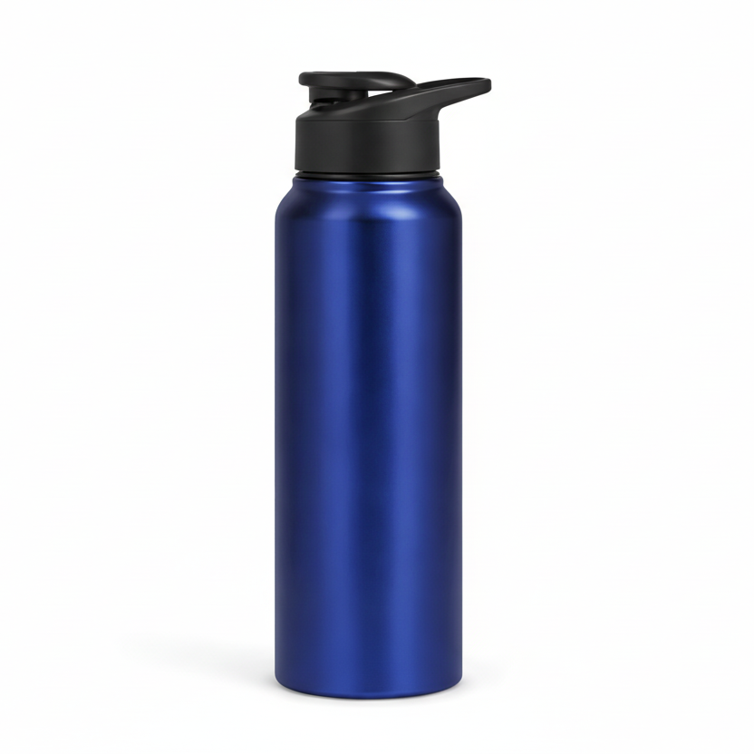SS STAIGHT BOTTLE WITH SIPPER CAP (500ML , 750ML , 1000ML)