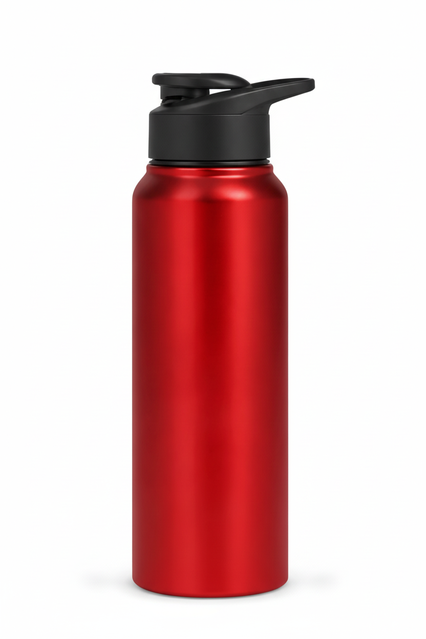 SS STAIGHT BOTTLE WITH SIPPER CAP (500ML , 750ML , 1000ML)
