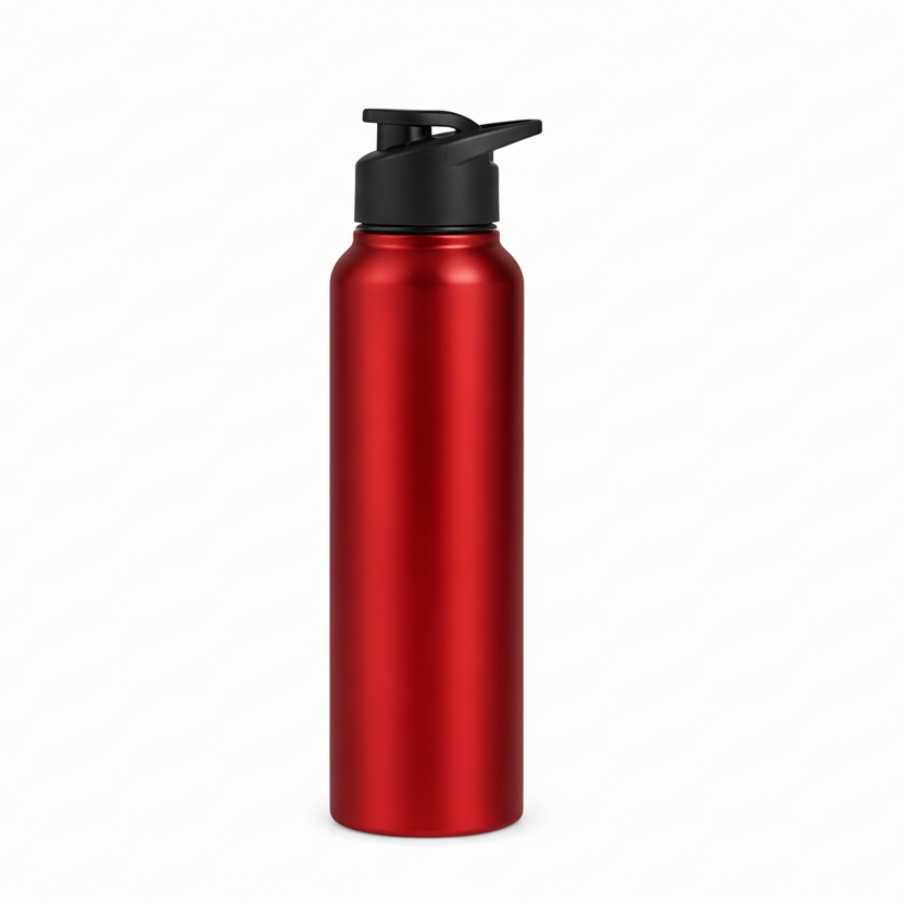 SS STAIGHT BOTTLE WITH SIPPER CAP (500ML , 750ML , 1000ML)