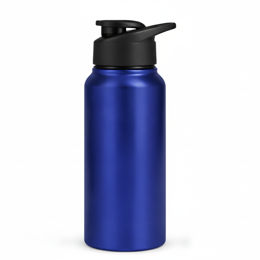SS STAIGHT BOTTLE WITH SIPPER CAP (500ML , 750ML , 1000ML)