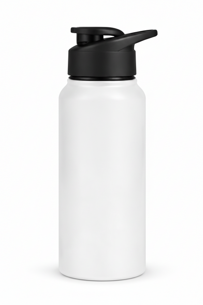 SS STAIGHT BOTTLE WITH SIPPER CAP (500ML , 750ML , 1000ML)