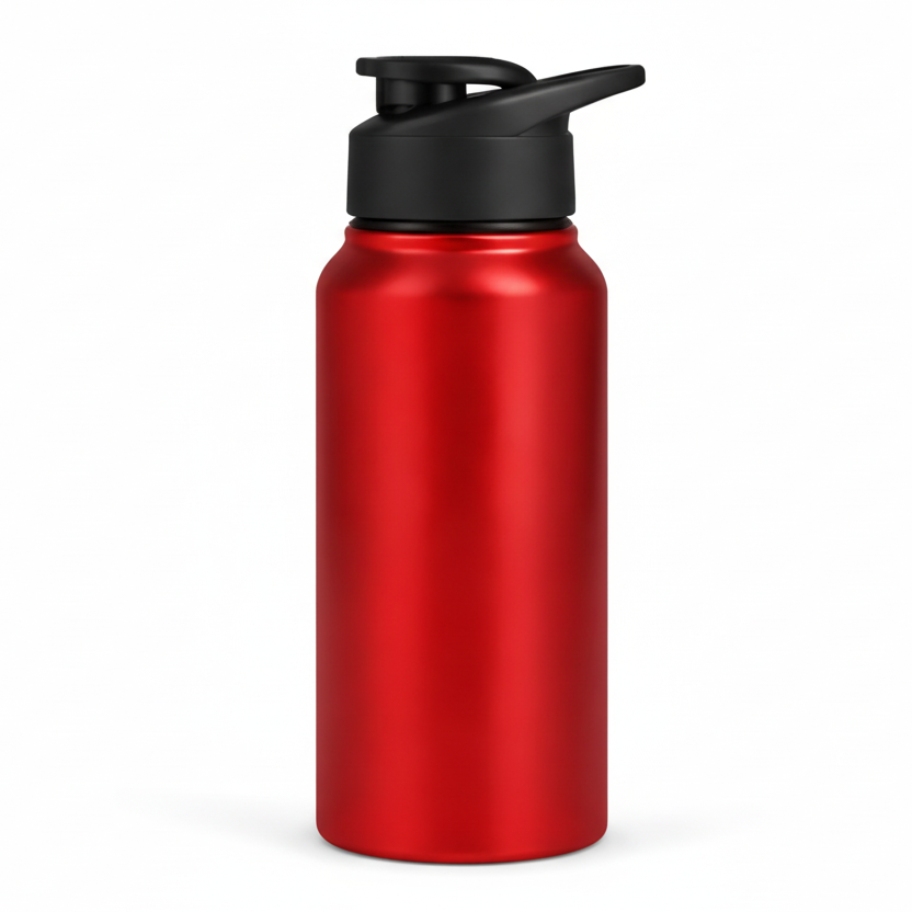 SS STAIGHT BOTTLE WITH SIPPER CAP (500ML , 750ML , 1000ML)