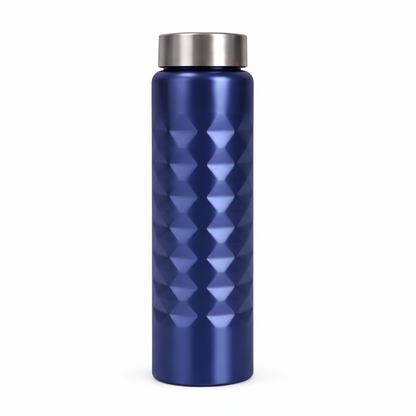 SS Diamond Cut Shape Bottle -1000ML
