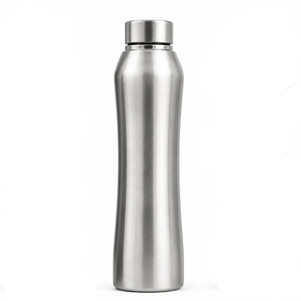 Rush Bottle with Stainless Steel Cap – Single Wall 750ml