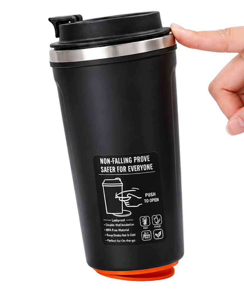 SS Insulated Suction Mug – 380ml