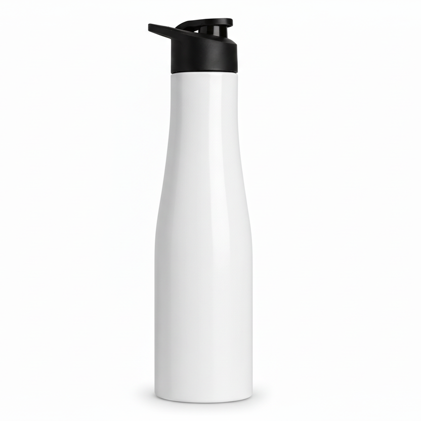 Flora Stainless Steel Sipper Cap Bottle – Single Wall (1000ml)
