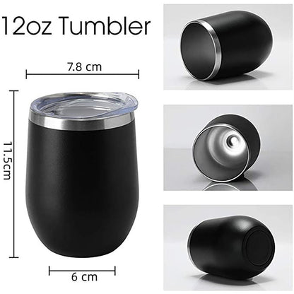 Stainless Steel Travel Wine Shape Mug