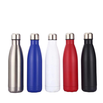 Stainless steel Cola shape bottle (500ml)