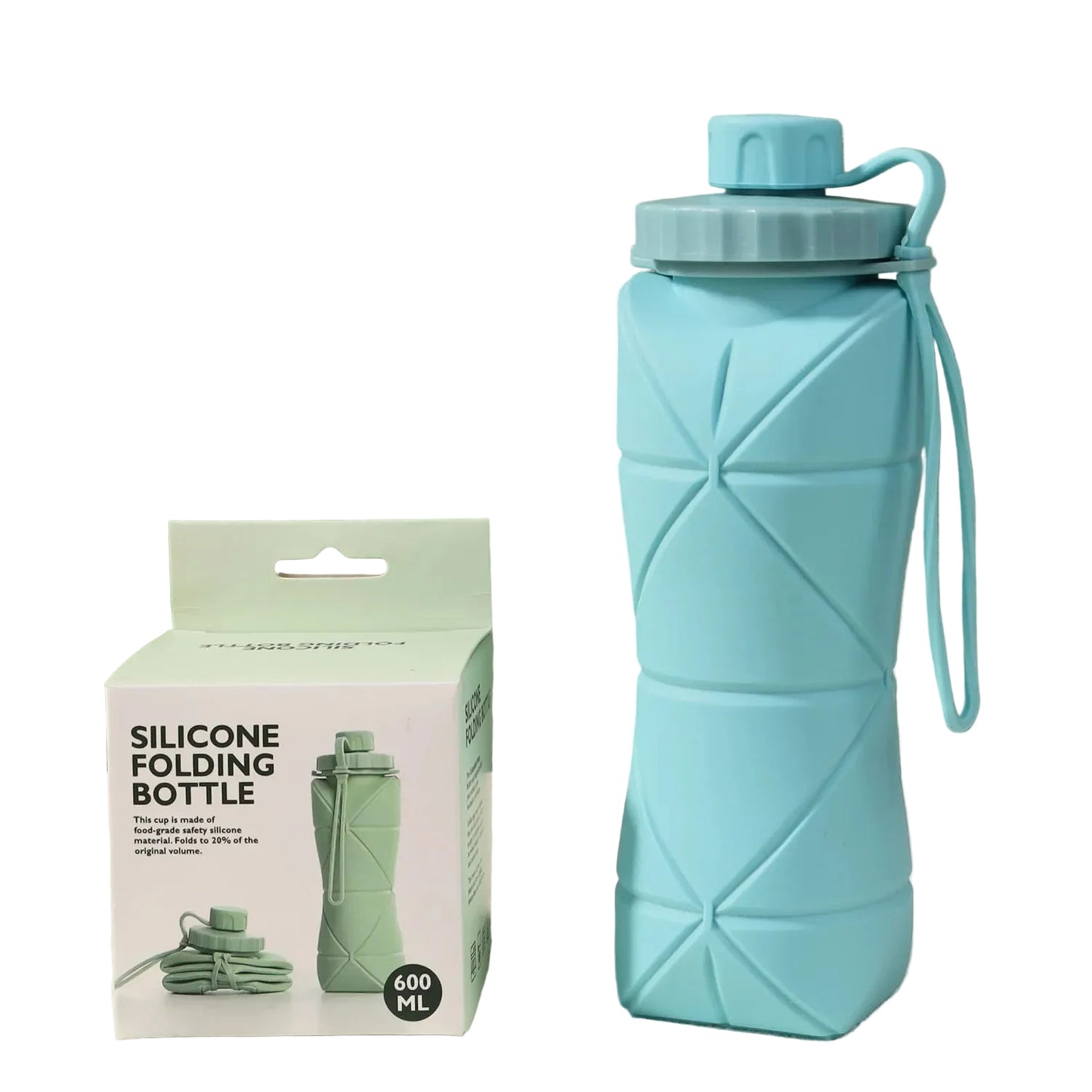 Silicone Foldable Bottle – 600ml