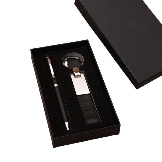 2 IN 1 CORPORATE GIFT SET (PEN AND KEYCHAIN)