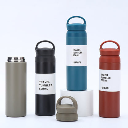Stainless Steel Travel Tumbler With Handle(500ml)