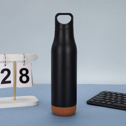 Cork Base Stainless Steel Insulated Bottle (500ml)