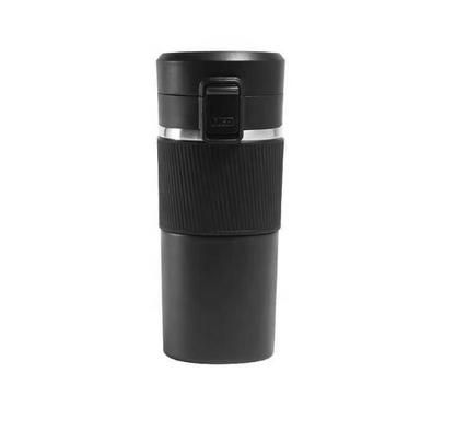 SS Push Button Gripper Insulated Mug - 420ml