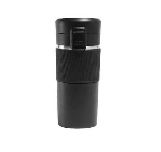 SS Push Button Gripper Insulated Mug - 420ml
