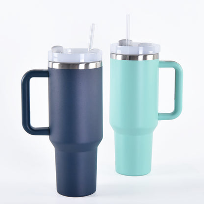 1200ML Stainless Steel Tumbler With Straw 2nd Generation