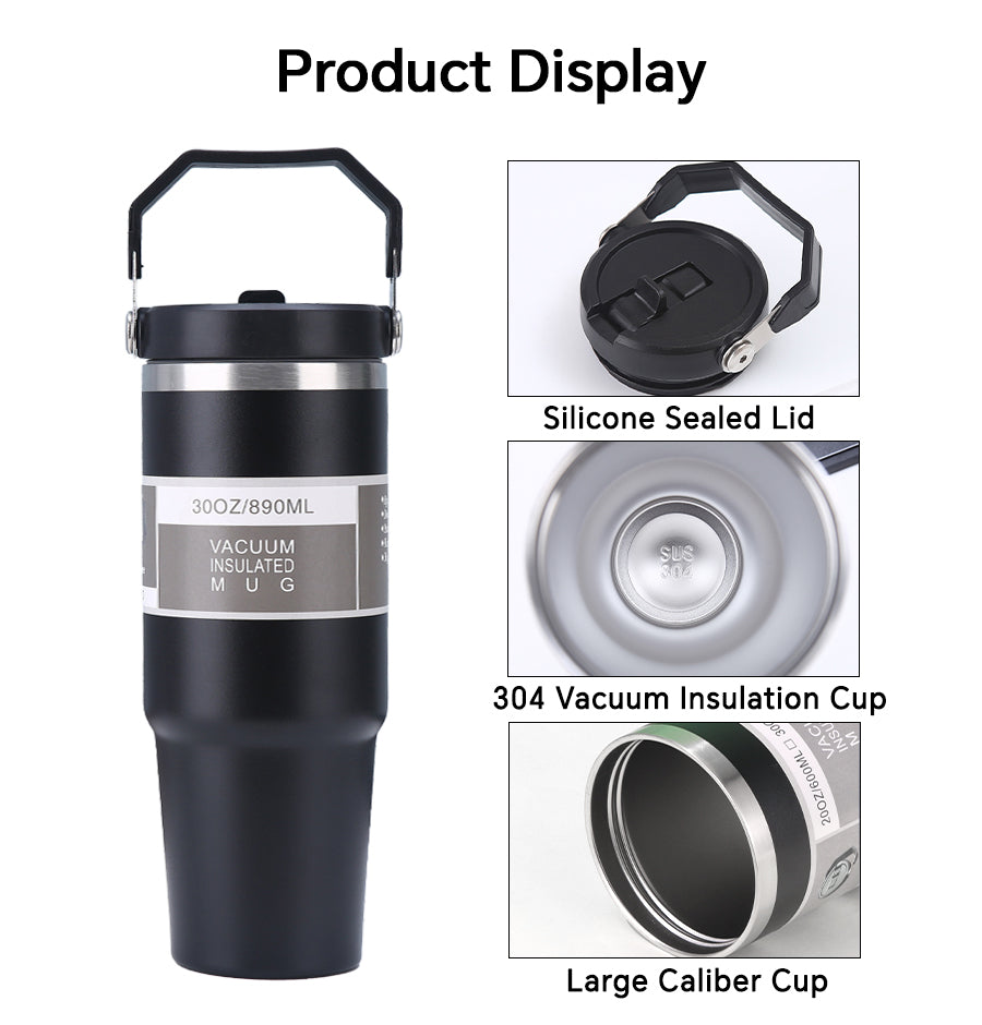 Stainless Steel Handle Tumbler (900ml)