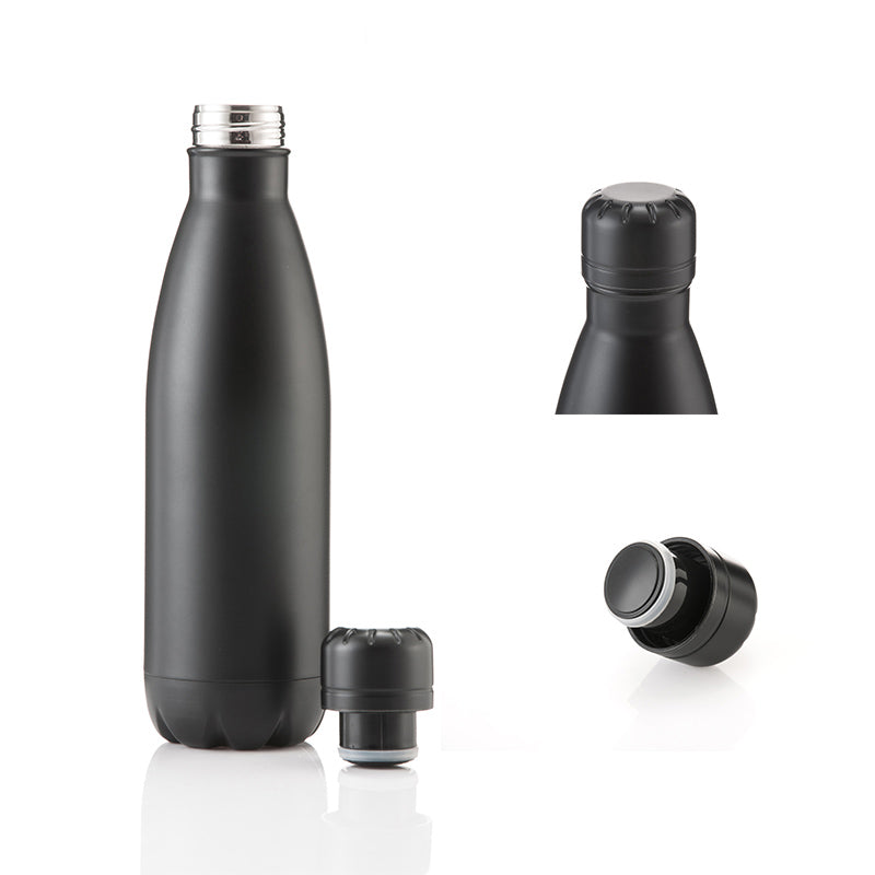 Stainless Steel Cola Shape Bottle Full Color (500ml)