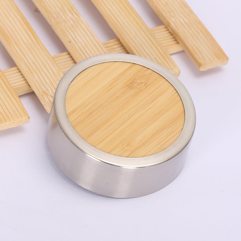 Insulated Bamboo Finish Flask – Hot & Cold Premium Bottle(450ml)