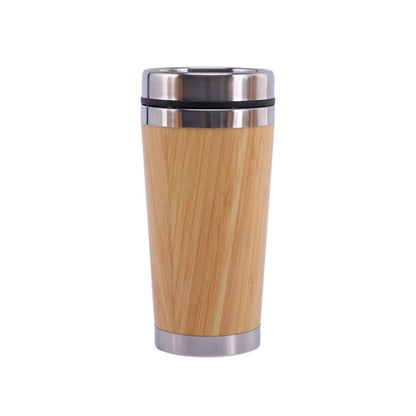 Bamboo Stainless Steel Travel Tumbler