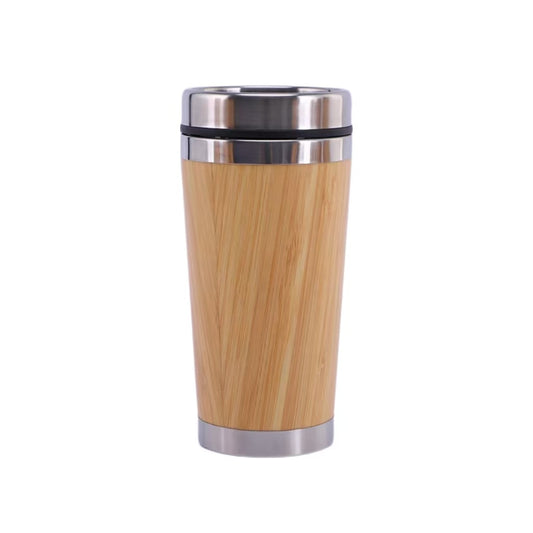 Bamboo Stainless Steel Travel Tumbler