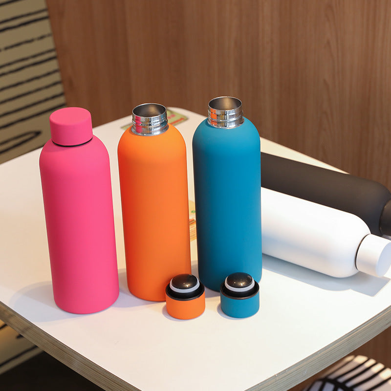 Rubber Coating Insulated bottle (500ml)