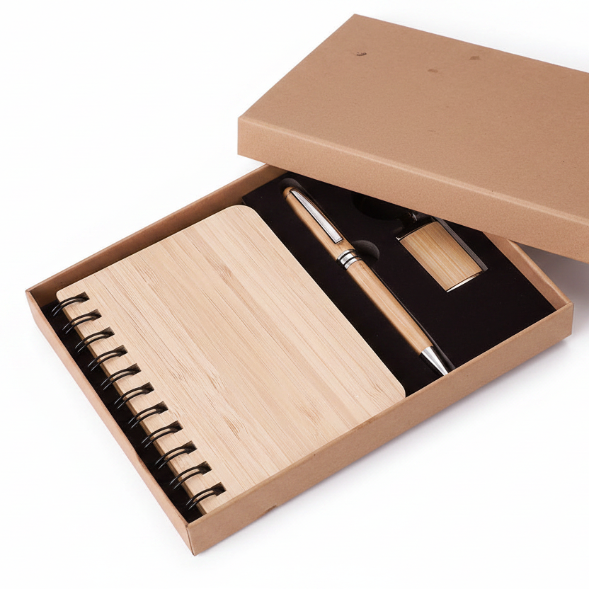 3-in-1 Corporate Bamboo Gift Set