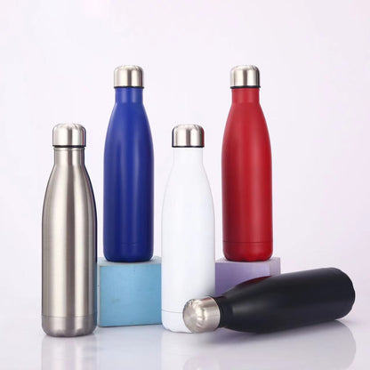 Stainless steel Cola shape bottle (500ml)